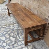 Old Burmese teak bench