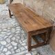 Old Burmese teak bench