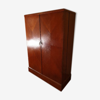 Armoire d'officier Compactom en acajou