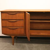 Sideboard in teak with built-in bar, Mcintosch - Scotland - 1960's