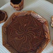 Former earthenware tobacco set of Onnaing