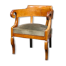 Office armchair in cherry wood nineteenth century