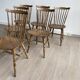 6 old Scandinavian chairs Lounge Baumann Tacoma 60s