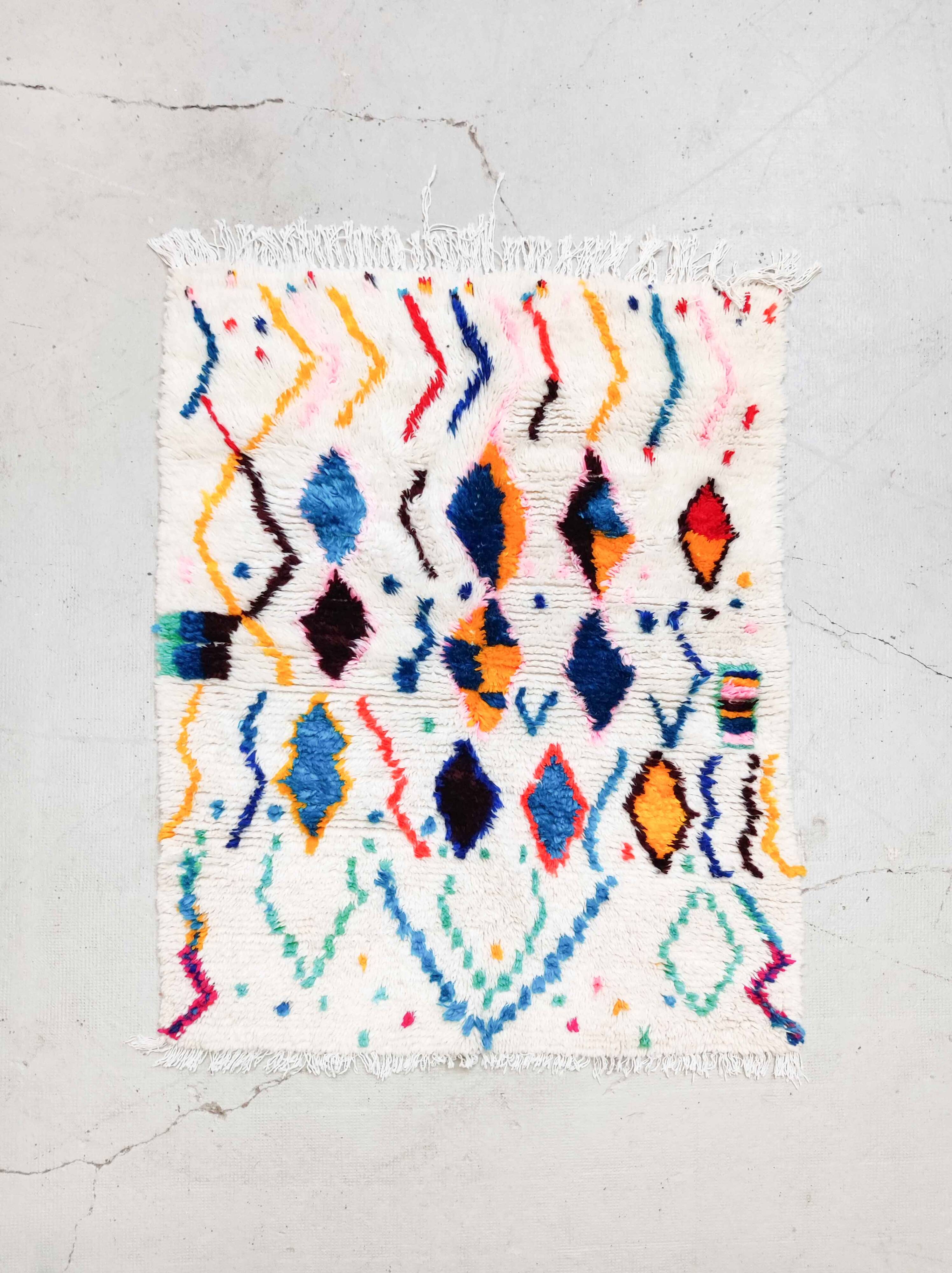 Azilal Moroccan Berber rug 1.33x1.02m