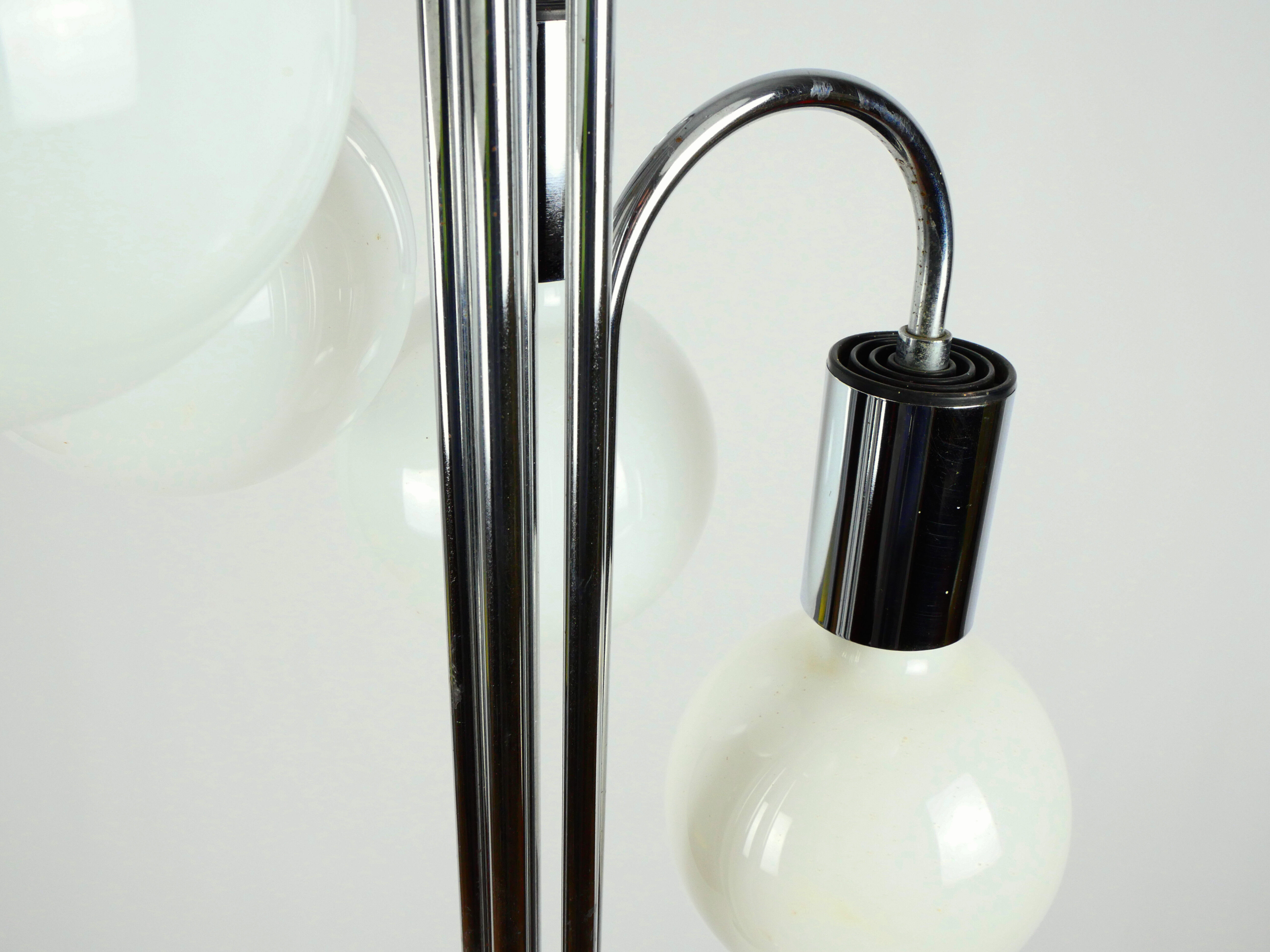 Floor lamp 5 bulbs 70s