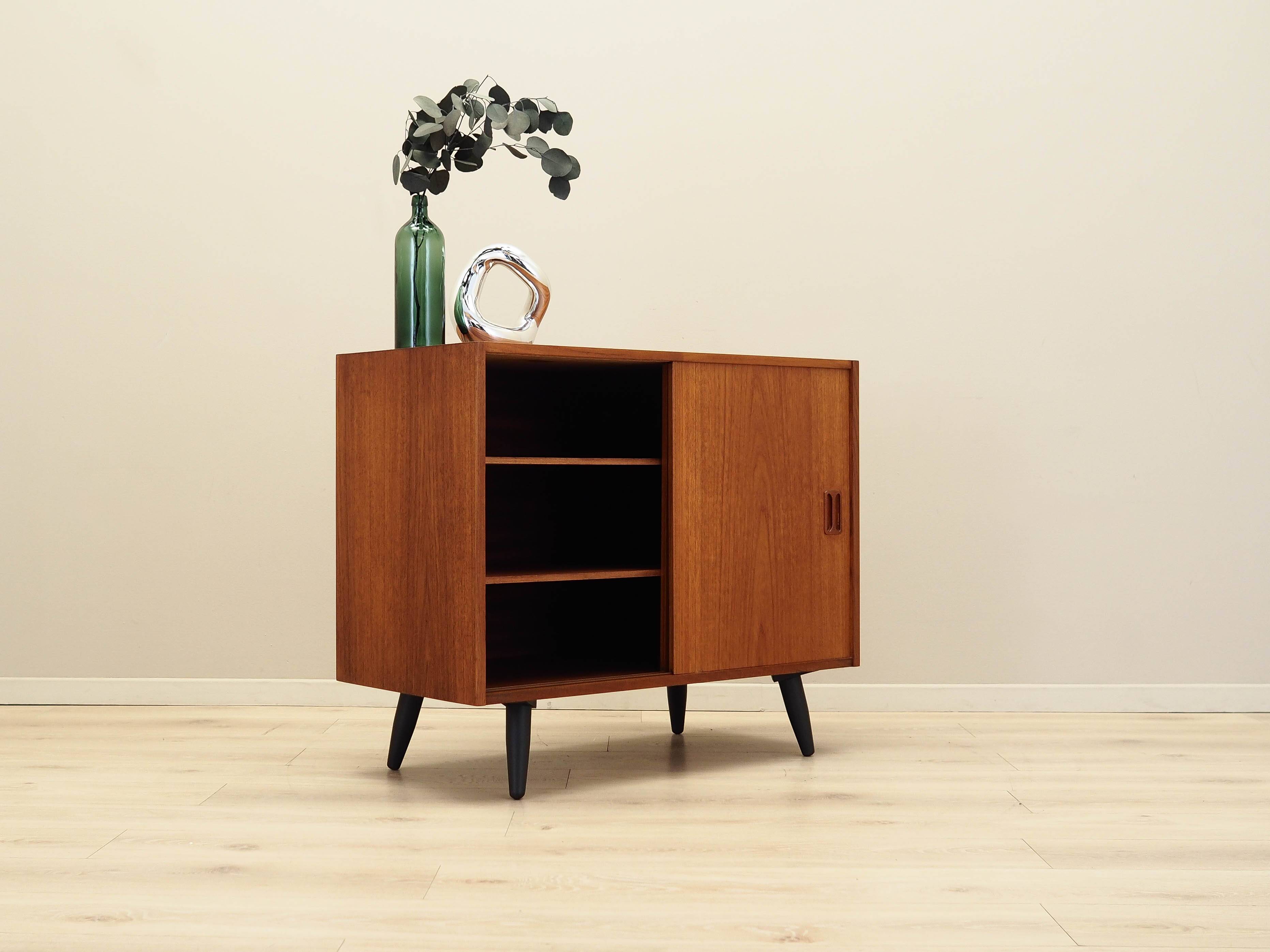 Teak cabinet, Danish design, 1970s, production: Denmark