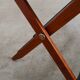 Folding teak table, Italian design, 1970s, made in Italy