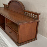 Old wooden shelf