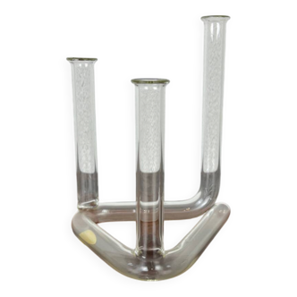 Murano vase with 3 necks, design