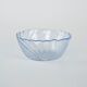 Set of glass bowls, Italian design, 1970s, made in Italy