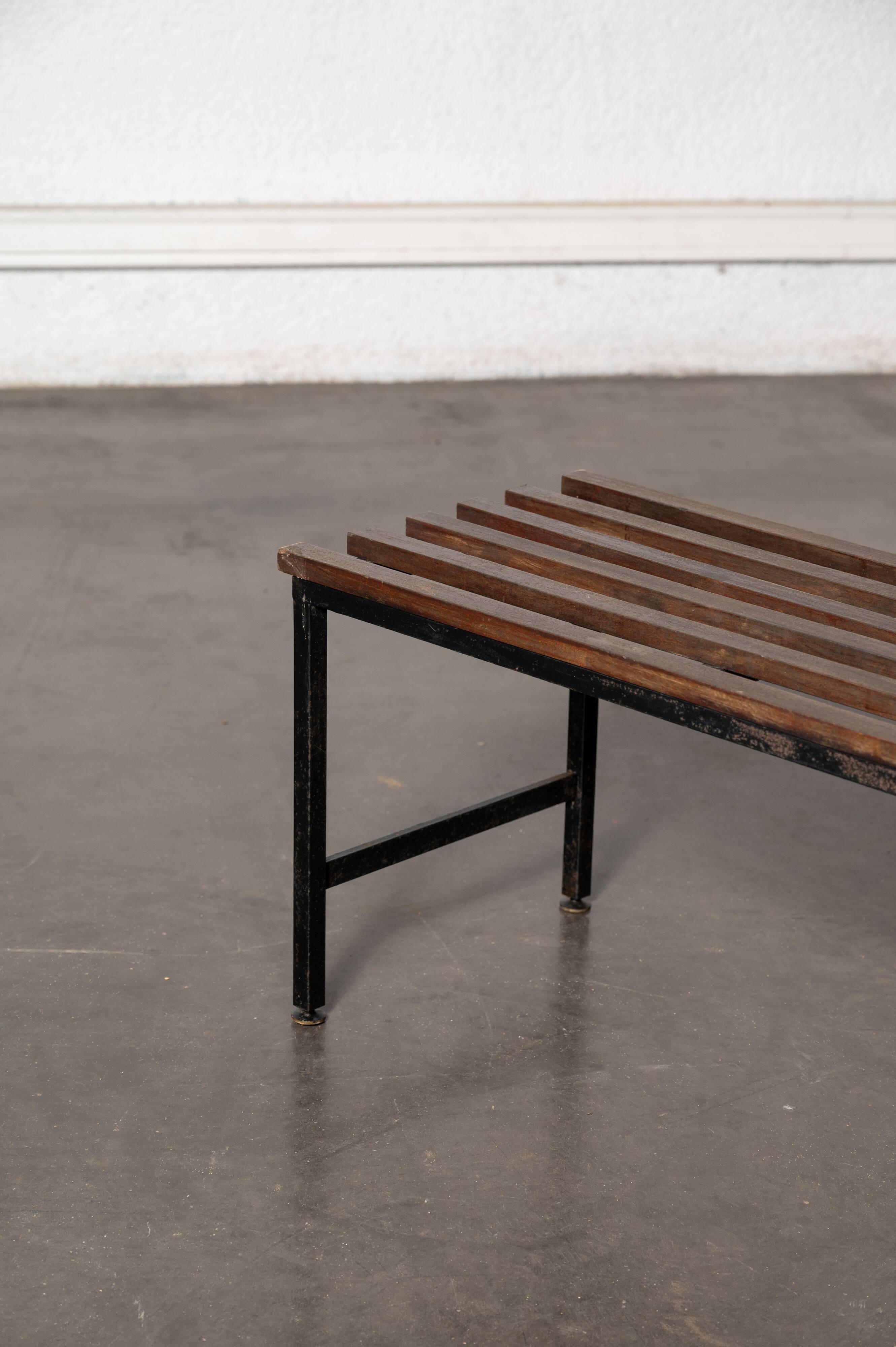Banc italien à lattes