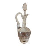 Wine ewer, decanter in. Crystal of Saint Louis