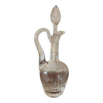 Wine ewer, decanter in. Crystal of Saint Louis