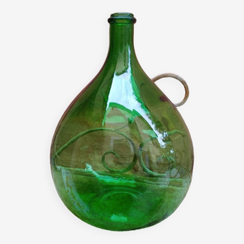 Lady Jeanne old bubbled glass - 10 liters - height 37 cm ( F)