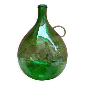 Lady Jeanne old bubbled glass - 10 liters - height 37 cm ( F)
