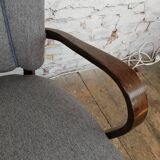 Pair of Halabala cocktail armchair, Czech, 1940