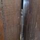 Antique solid oak wardrobe – late 18th / early 19th century – rustic