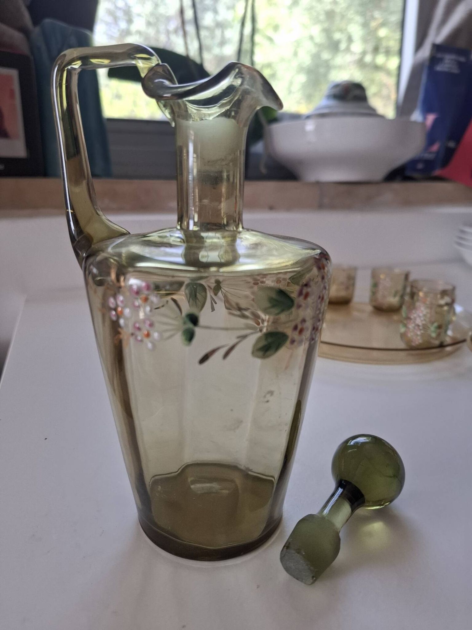 Legras liqueur service