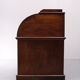 Antique Hobbs & Co. English Roll Top Cylinder Desk