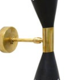 Applique italienne flutte noir
