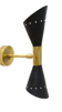 Applique italienne flutte noir