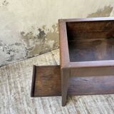 Jardinière années 50 palissandre constructiviste