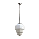Suspension opaline skyscraper shape