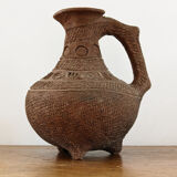 Ethnic terracotta jug
