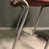 Rare set of dutch tubular side chairs.