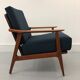 Vintage danish teak lounge chair, 1970s