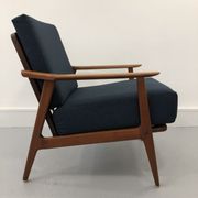 Paire de Fauteuils en teck danois vintage, années 1970