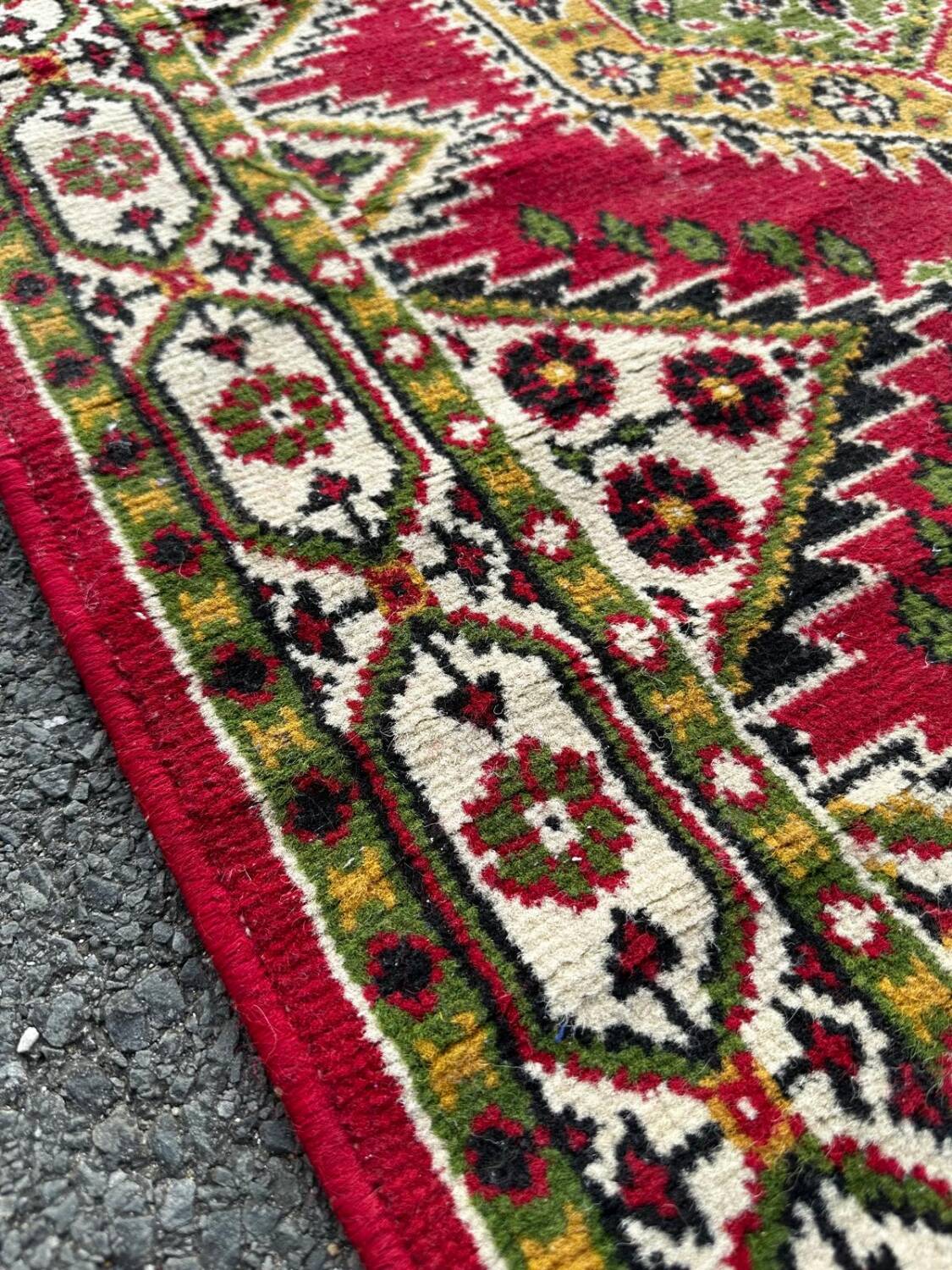 Oriental hallway rug