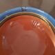 Glazed ceramic salad bowl