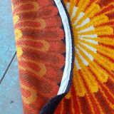 Seventies round carpet
