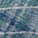 Faded blue carpet rug 301x185cm