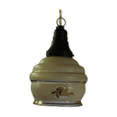 Golden accent lamp with shock in bakelite