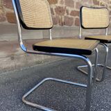 Paire de chaises Cesca B32 de Marcel Breuer Cesca B32 italie 1980