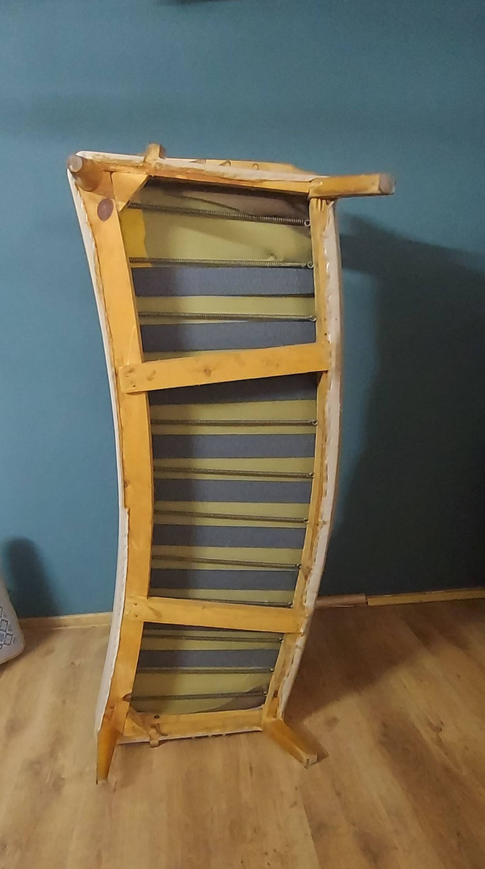 Canapé danois avec accoudoirs ouverts, années 1940