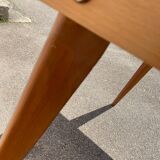 Vintage table with compass legs