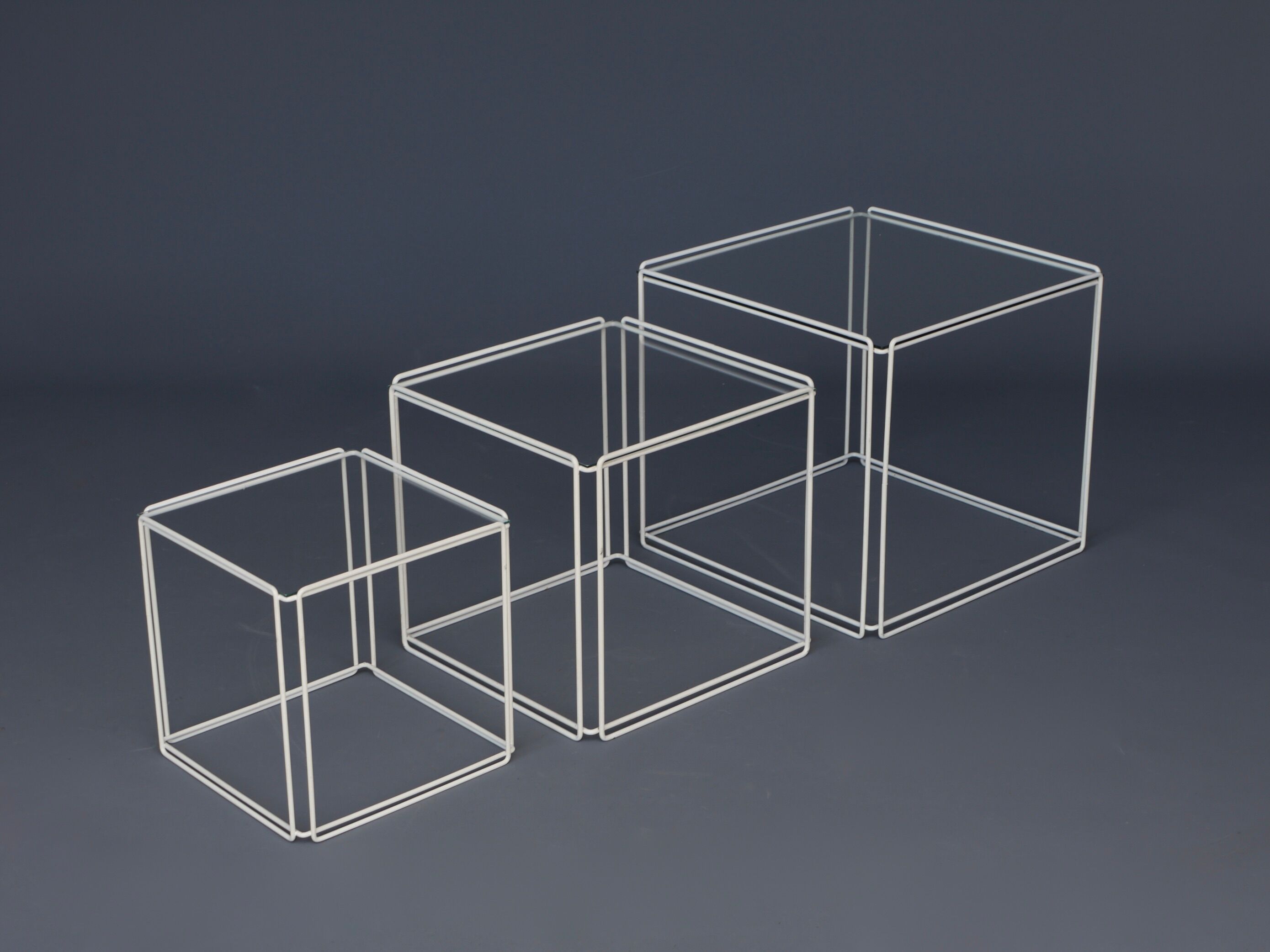 Vintage Isocele Nesting Tables by Max Sauze 1970s