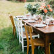 Wooden farm table - 12 people "Buis"