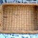 Vintage rattan tray