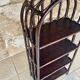 Vintage bamboo and rattan bookshelf, 4 shelves, Circa 1960/1970