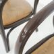 Set of 4 Manou dining chairs with leather seating, The Netherlands 1970's