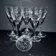 Set of 6 Chantilly liqueur glasses in cut crystal from SAINT-LOUIS signed 11.5cm