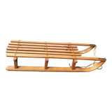 Sledding wooden seventies alsace