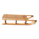 Sledding wooden seventies alsace