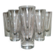 6x Cinzano Aperitif Mid-Century Bullet Glasses – Carlo Moretti - Borgonovo
