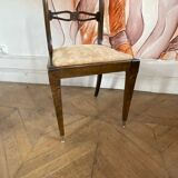 Chaise en acajou style Regency