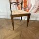 Chaise en acajou style Regency